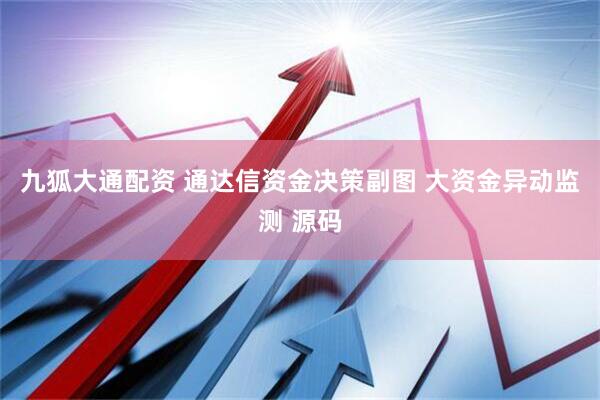 九狐大通配资 通达信资金决策副图 大资金异动监测 源码